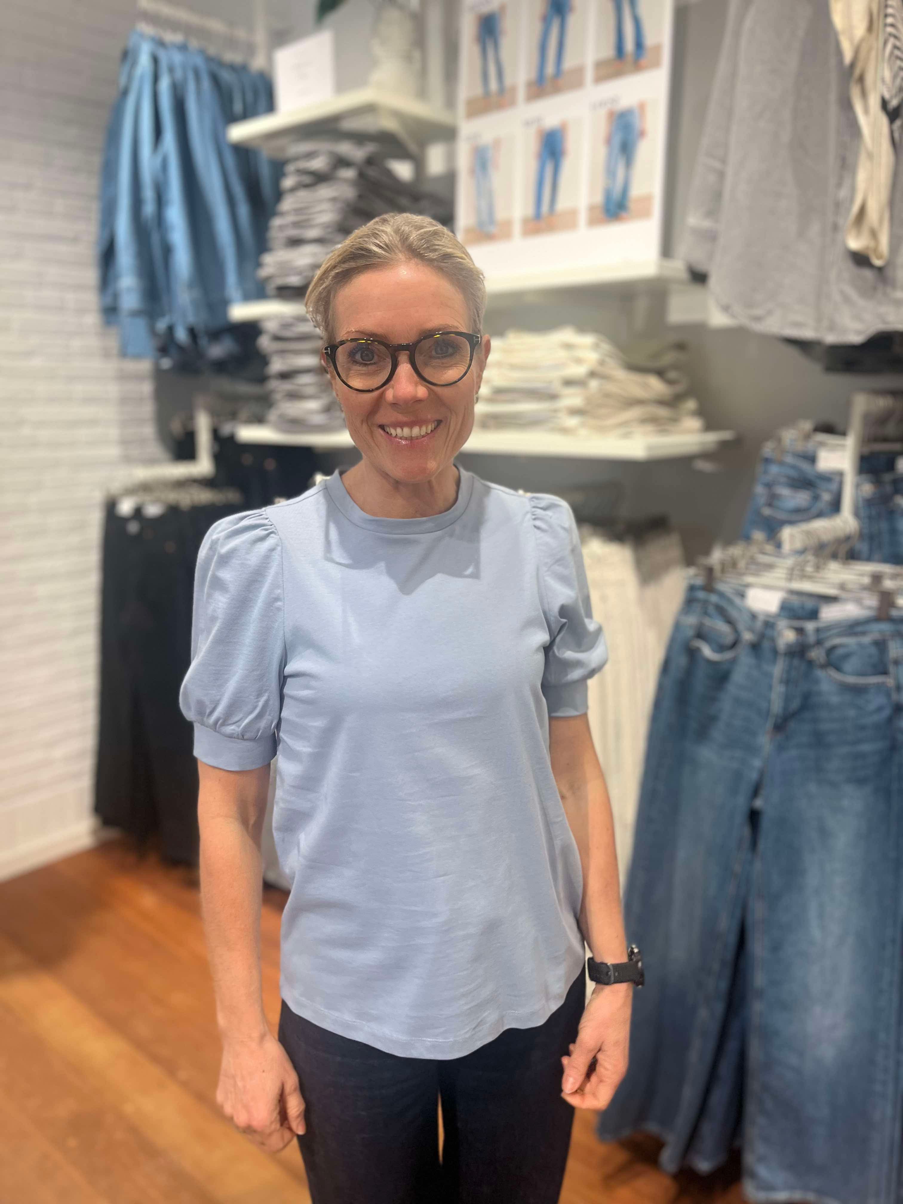 VMKERRY T-Shirt - Dusty Blue